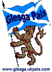 Glesga Pals shop gold lion logo