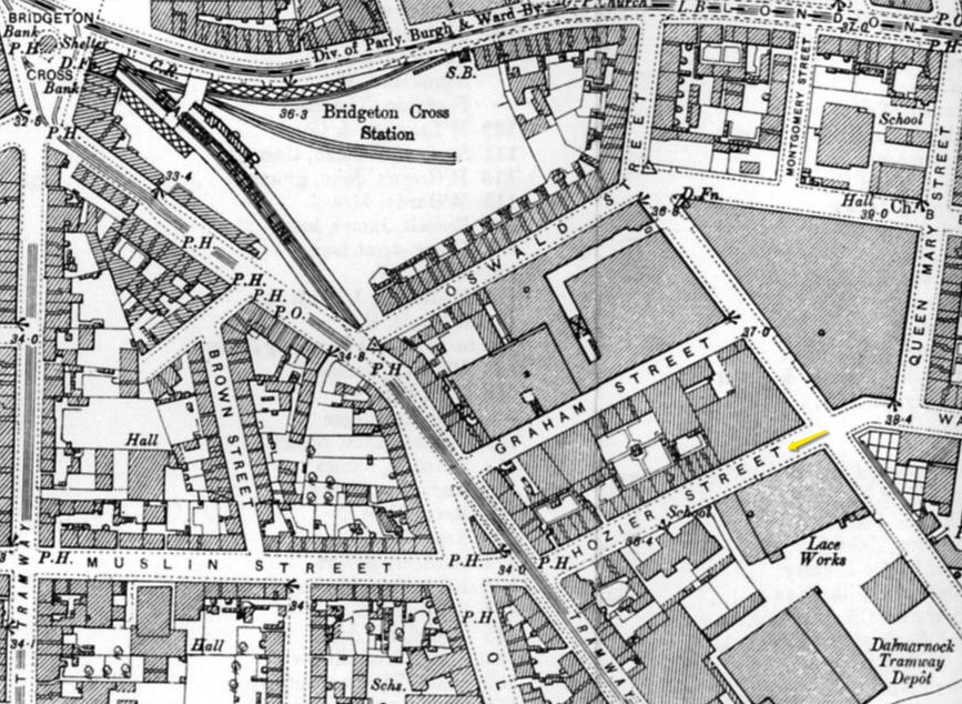 Hozier street map 1896